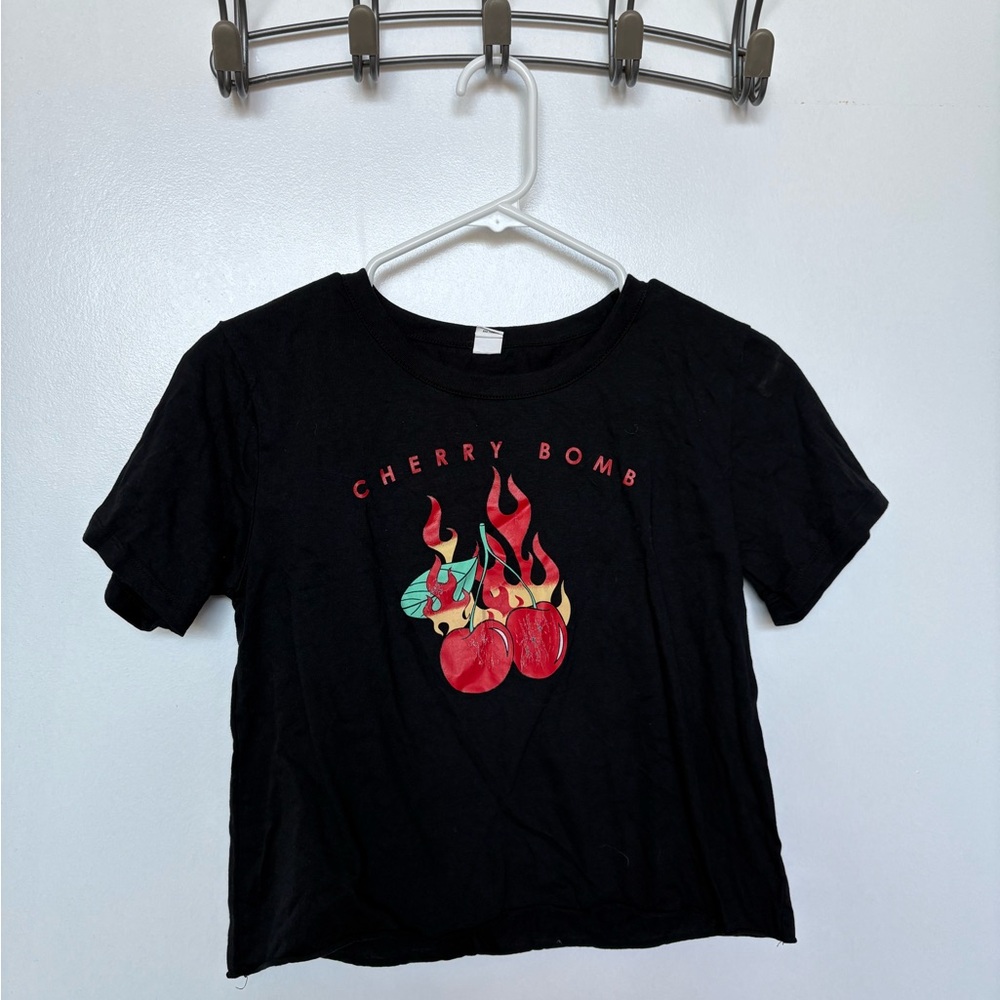 Black Cherry Bomb Graphic Tee